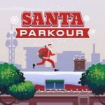 santa parkour game