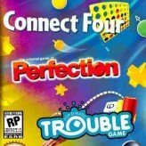 three-in-one pack: connect four + perfection + trouble game