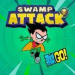 teen titans go! swamp attack game