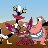 aaahh!!! real monsters game