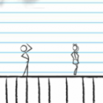 stickman school run game