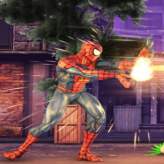 spider hero street fight game