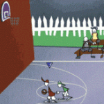 stick basketball game