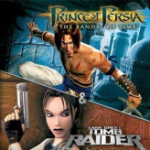 2 in 1 - prince of persia: the sands of time & tomb raider: the prophecy game