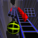 sky rolling ball game