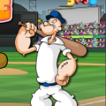 popeye baseball game