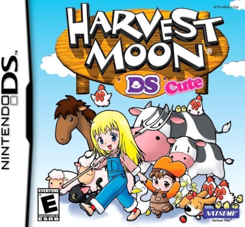 harvest moon ds cute game