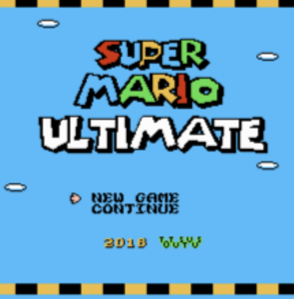 super mario ultimate game