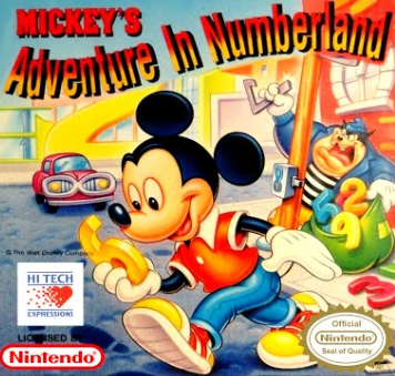mickey’s adventure in numberland game