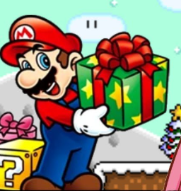 mario saves christmas game