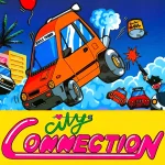 city connection platforming physics and retro arcade architecture game