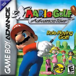 mario golf advane tour game