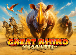 great rhino megaways game