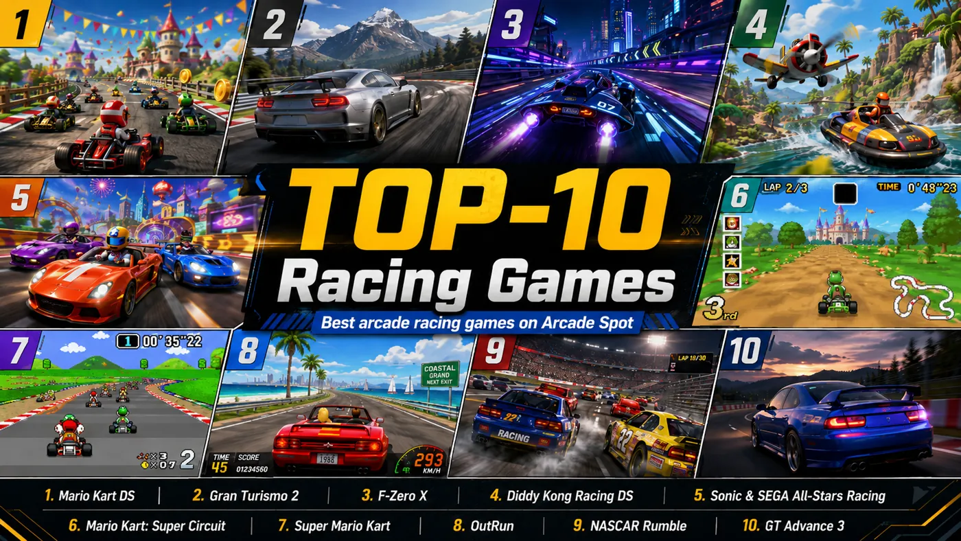 Top 10 arcade racing games