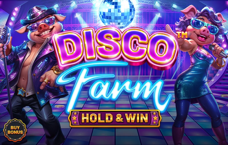 disco farm – hold & win game