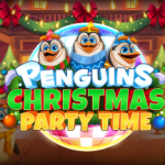 penguins christmas party time game
