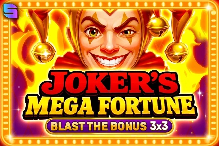 joker’s mega fortune – blast the bonus 3×3 game