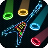 neon guitar game
